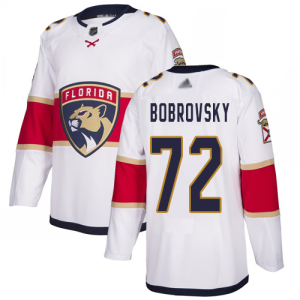 Lapsille NHL Florida Panthers Pelipaita Sergei Bobrovsky #72 2018-19 Valkoinen Authentic